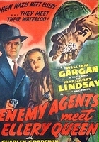 plakat filmu Enemy Agents Meet Ellery Queen