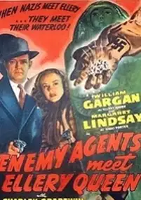 Plakat filmu Enemy Agents Meet Ellery Queen