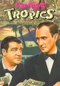 Plakat filmu Abbott i Costello w tropikach