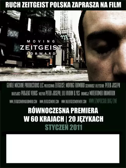 plakat filmu Zeitgeist. Świat jutra