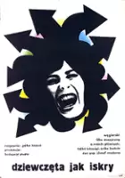 plakat filmu Dziewczęta jak iskry