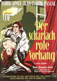 Plakat filmu Szkarłatna zasłona