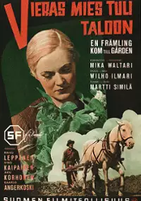 Plakat filmu Vieras mies tuli taloon