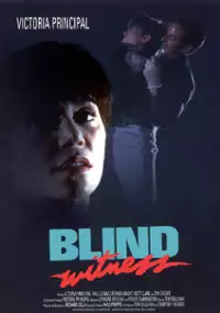 Plakat filmu Niewidomy świadek