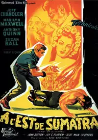 Plakat filmu East of Sumatra