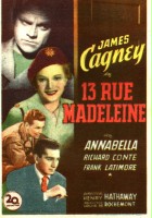 plakat filmu 13 Rue Madeleine