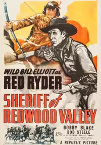 Plakat filmu Sheriff of Redwood Valley