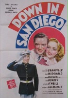 plakat filmu Down in San Diego