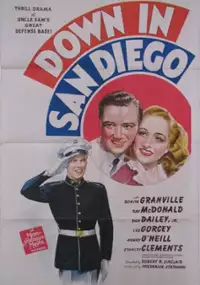 Plakat filmu Down in San Diego