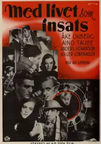 Plakat filmu Z narażeniem życia