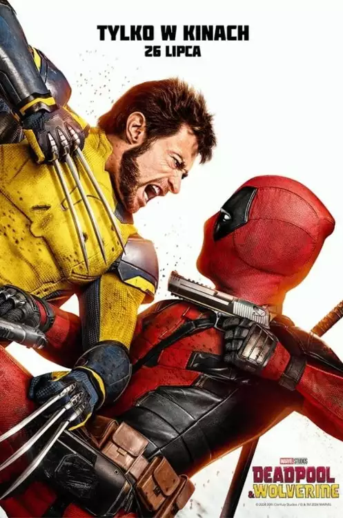 plakat filmu Deadpool & Wolverine