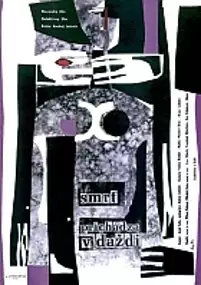 Plakat filmu Śmierć nadchodzi podczas deszczu