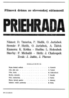 plakat filmu Priehrada