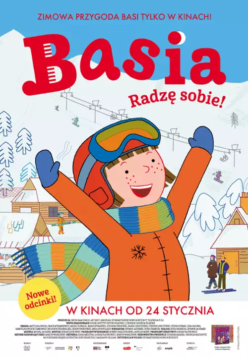 plakat filmu Basia. Radzę sobie!