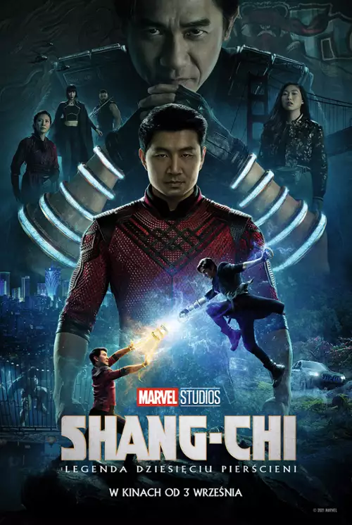 plakat filmu Shang-Chi i legenda dziesięciu pierścieni