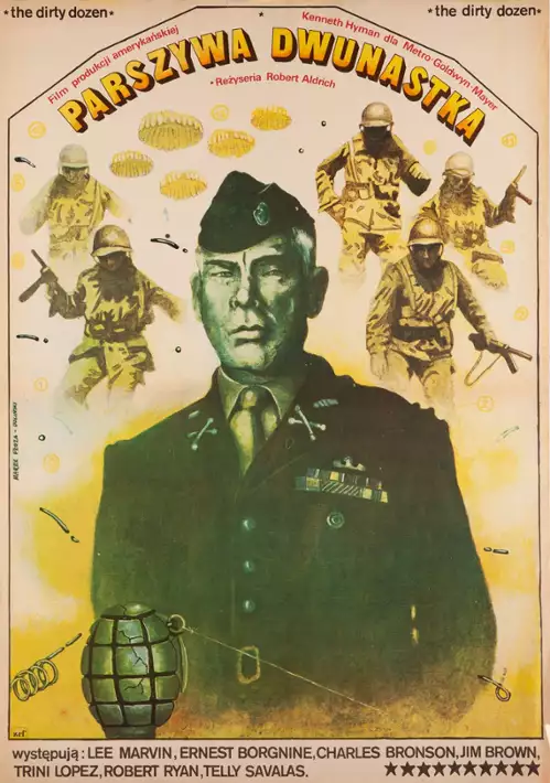 plakat filmu Parszywa dwunastka