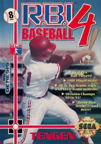 Plakat gry R.B.I. Baseball 4