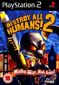 Plakat gry Destroy All Humans! 2