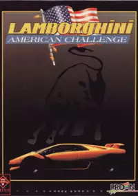 Plakat gry Lamborghini: American Challenge