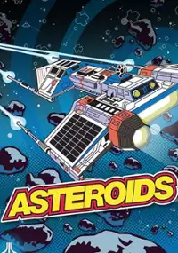 Plakat gry Asteroids