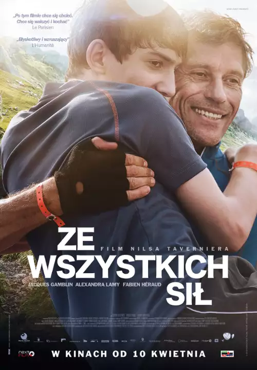 plakat filmu Ze wszystkich sił