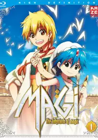 Plakat serialu Magi: The Labyrinth of Magic