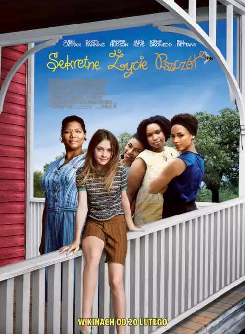 plakat filmu Sekretne życie pszcz&oacute;ł