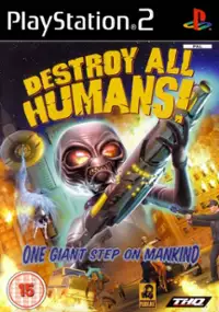 Plakat gry Destroy All Humans!