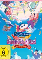 plakat filmu Shinchan: Crash! Scribble Kingdom and Almost Four Heroes