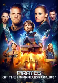 Plakat filmu Piraty galaktiki Barrakuda