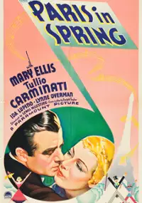 Plakat filmu Wiosna w Paryżu