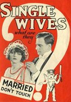 plakat filmu Samotne żony