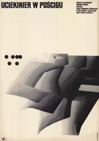 Plakat filmu Uciekinier w pościgu