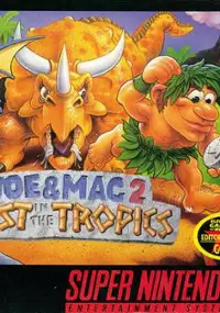 Plakat gry Joe &amp; Mac 3: Lost in the Tropics