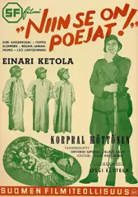 Plakat filmu Niin se on poijjaat