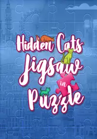 Plakat gry Hidden Cats in Jigsaw Puzzle