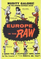 plakat filmu Europe in the Raw
