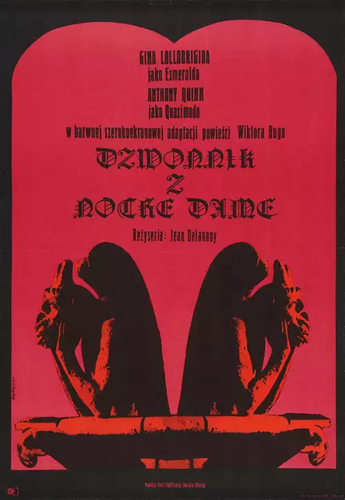 plakat filmu Dzwonnik z Notre Dame