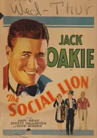 Plakat filmu The Social Lion