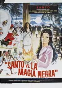 Plakat filmu Santo contra la magia negra