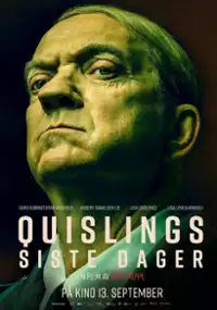 Plakat filmu Quislings siste dager