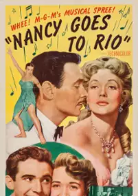 Plakat filmu Nancy jedzie do Rio