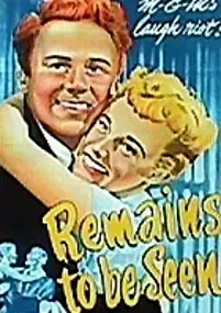 Plakat filmu Remains to be seen