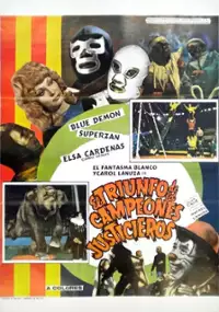 Plakat filmu El Triunfo de los campeones justicieros