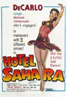 plakat filmu Hotel Sahara