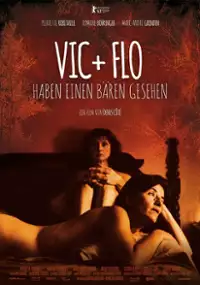 Plakat filmu Vic i Flo zobaczyły niedźwiedzia