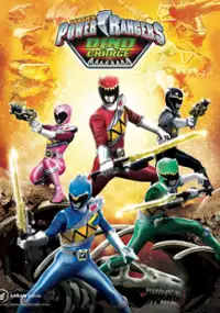 Plakat serialu Power Rangers Dino Charge