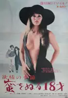 plakat filmu Yokujō no Kisetsu: Mitsu o Nuru 18-sai