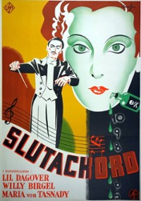 Ostatni akord (1936) plakat