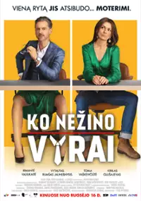 Plakat filmu Ko nežino vyrai